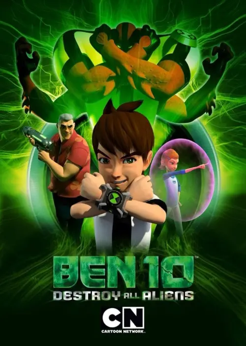 Movie poster "Ben 10: Destroy All Aliens"