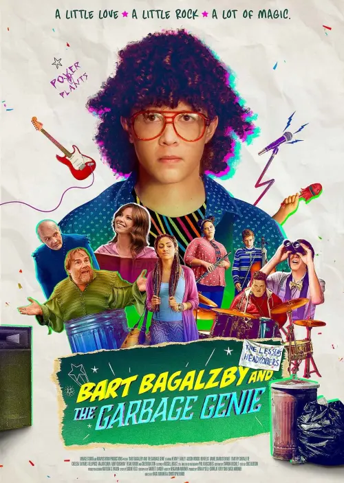 Movie poster "Bart Bagalzby and the Garbage Genie"