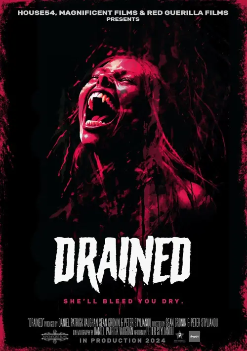 Movie poster "Drained"