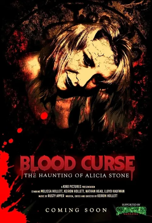 Movie poster "Blood Curse: The Haunting of Alicia Stone"