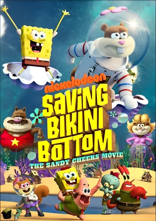 Movie poster "Saving Bikini Bottom: The Sandy Cheeks Movie"