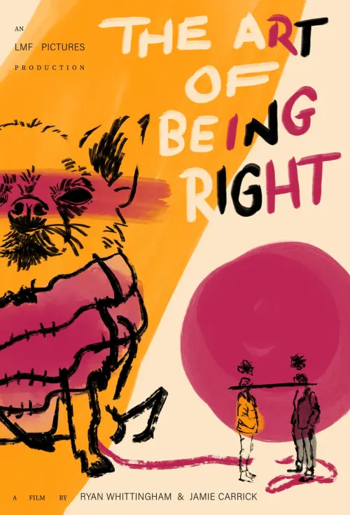 Movie poster "The Art of Being Right"