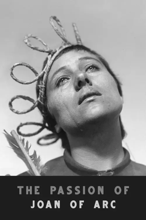 Movie poster "The Passion of Joan of Arc"