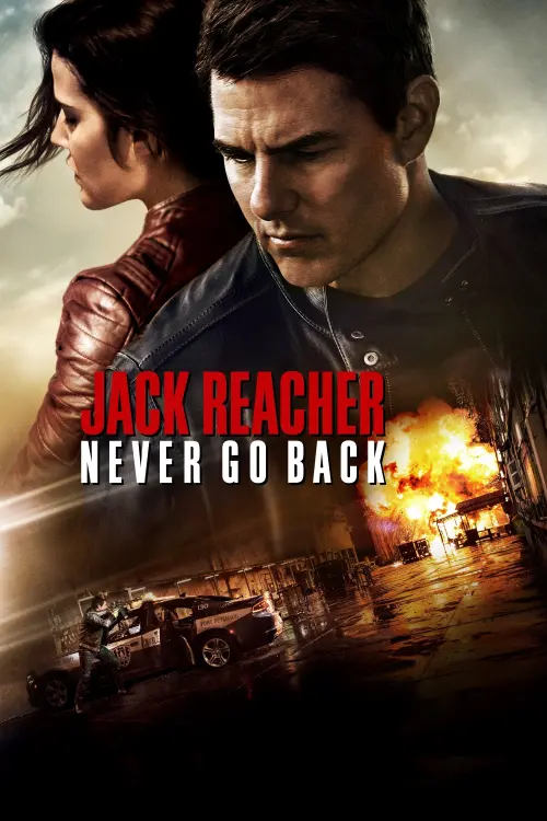 Movie poster "Jack Reacher: Never Go Back"