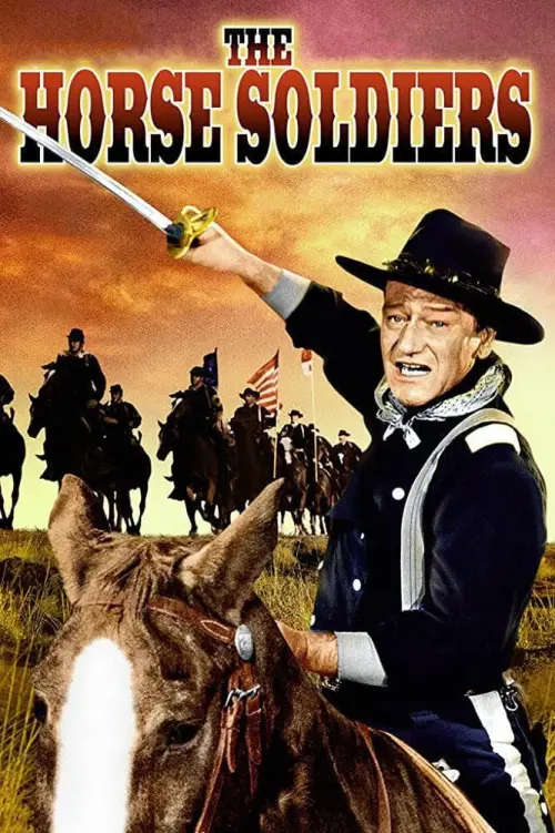 Movie poster "The Horse Soldiers"