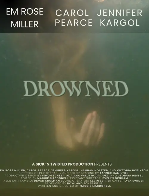 Movie poster "Drowned"