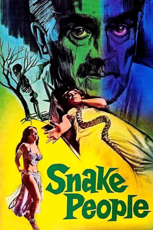 Movie poster "Isle of the Snake People"