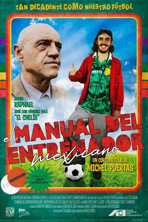 Movie poster "The Mexican Football Coaching Guide"