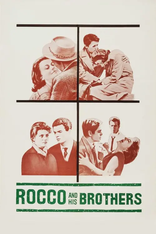 Movie poster "Rocco and His Brothers"