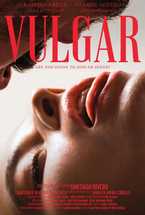 Movie poster "Vulgar"