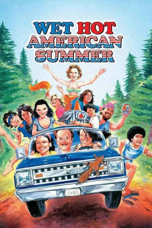 Movie poster "Wet Hot American Summer"