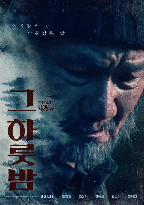 Movie poster "그 하룻밤"