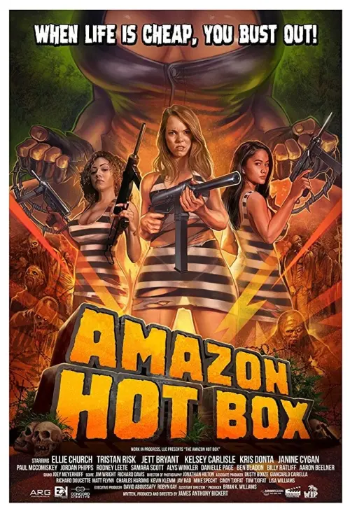 Movie poster "Amazon Hot Box"