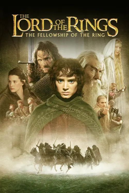 Movie poster "The Lord of the Rings: The Fellowship of the Ring"