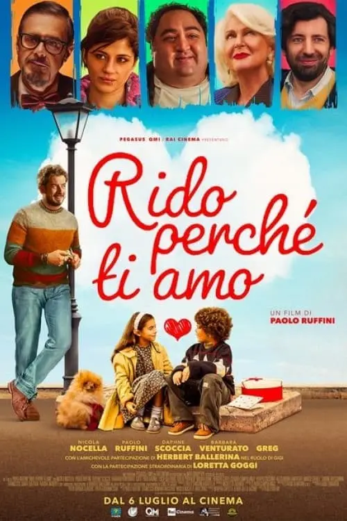 Movie poster "Rido perché ti amo"