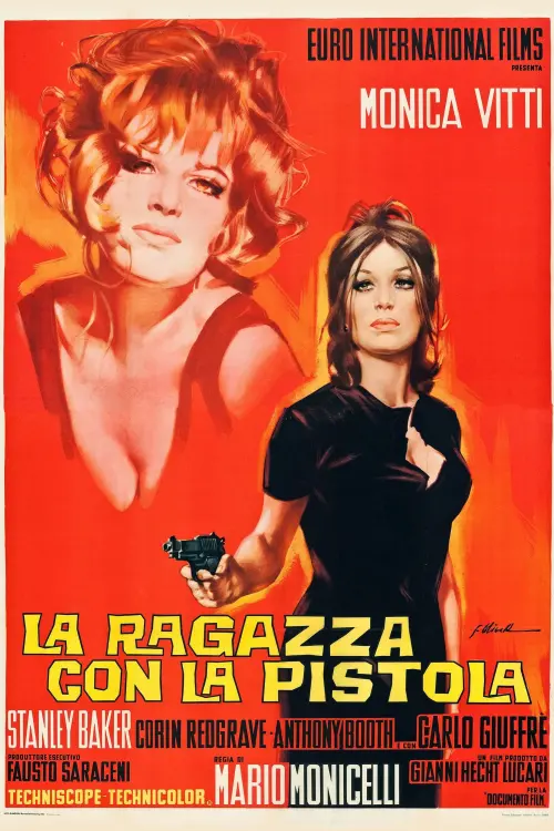 Movie poster "The Girl with a Pistol"