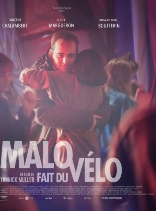 Movie poster "Malo fait du vélo"