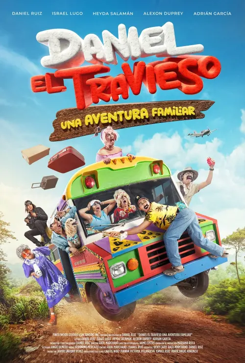 Movie poster "Daniel el Travieso: Una aventura familiar"