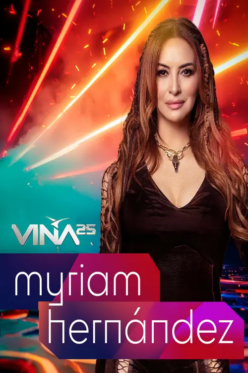 Movie poster "Festival de Viña del Mar 2025: Myriam Hernández"