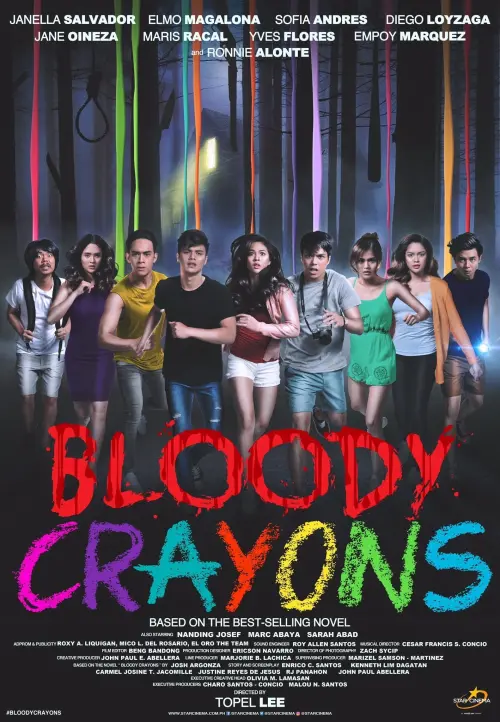 Movie poster "Bloody Crayons"