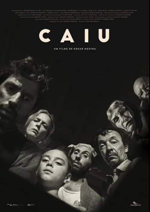 Movie poster "Caiu"