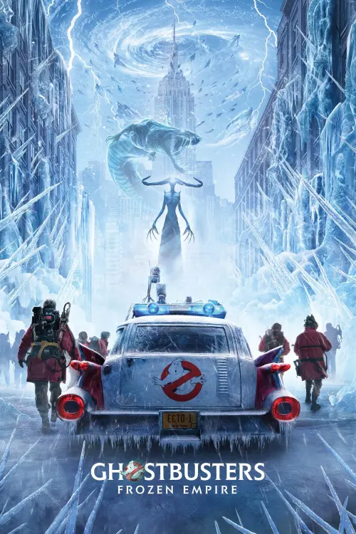 Movie poster "Ghostbusters: Frozen Empire"