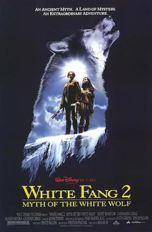 Movie poster "White Fang 2: Myth of the White Wolf"