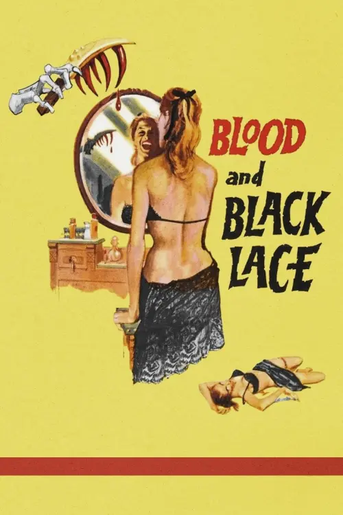 Movie poster "Blood and Black Lace"