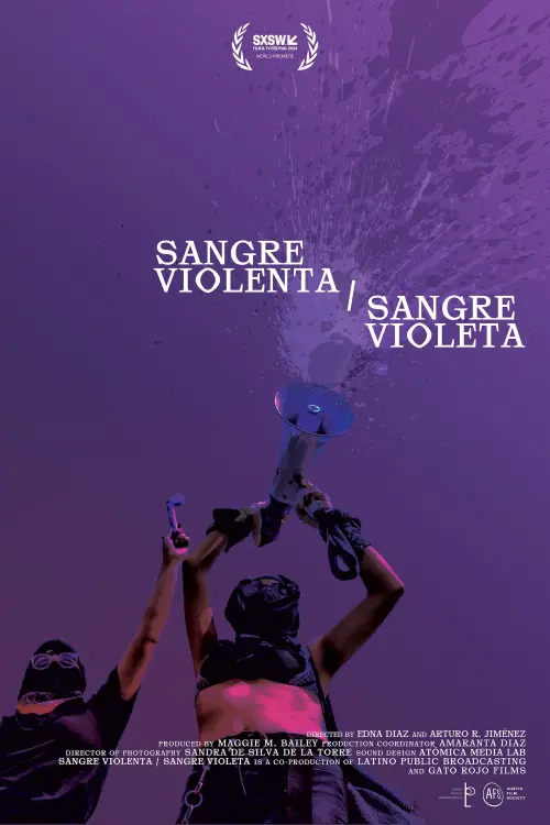 Movie poster "Sangre Violenta / Sangre Violeta"