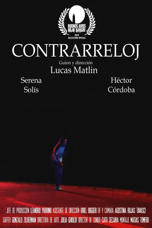 Movie poster "Contrarreloj"