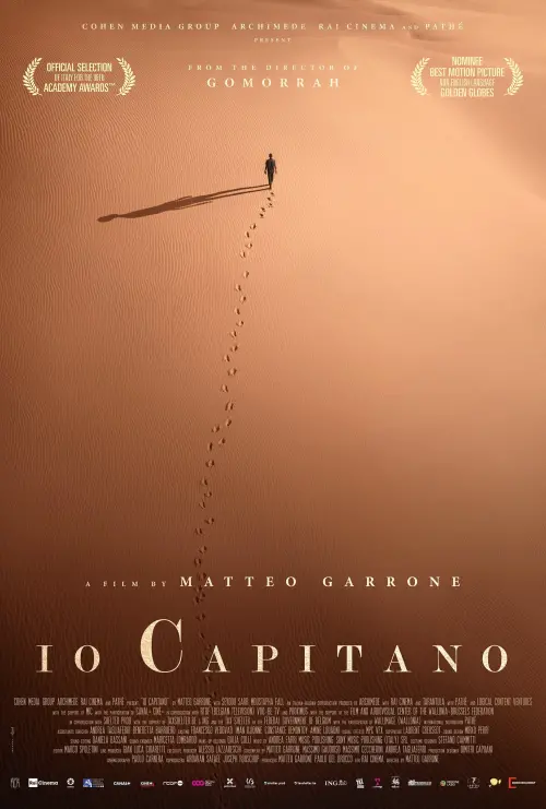 Movie poster "Io Capitano"