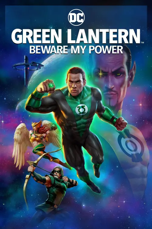 Movie poster "Green Lantern: Beware My Power"