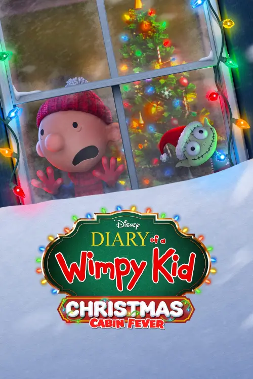 Movie poster "Diary of a Wimpy Kid Christmas: Cabin Fever"