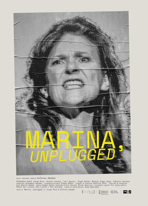 Movie poster "Marina, Unplugged"