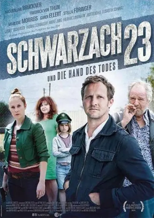 Movie poster "Schwarzach 23 - Und die Hand des Todes"