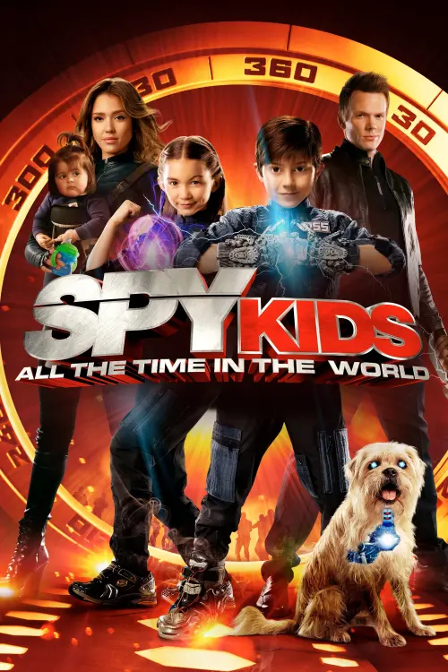 Movie poster "Spy Kids: All the Time in the World"