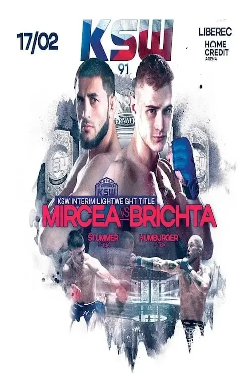 Movie poster "KSW 91: Mircea vs. Brichta"