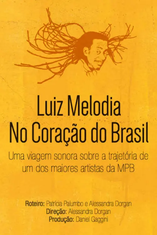 Movie poster "Luiz Melodia - Within the Heart of Brazil"