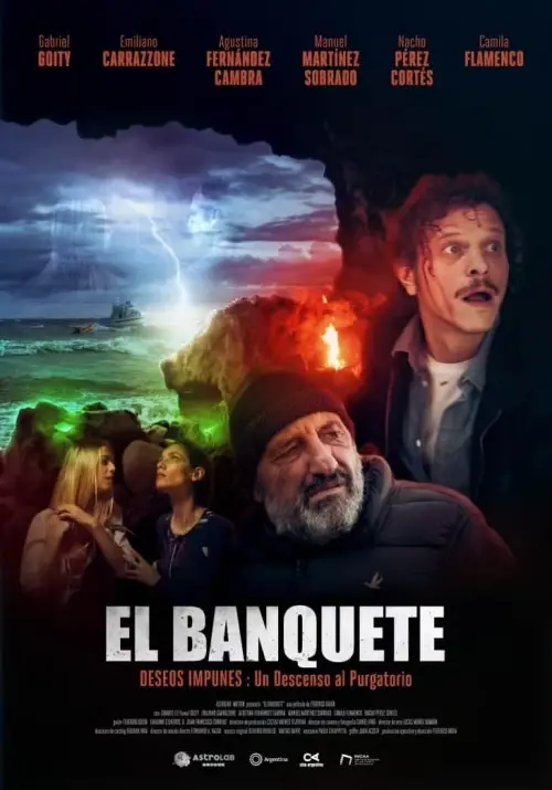 Movie poster "El banquete"