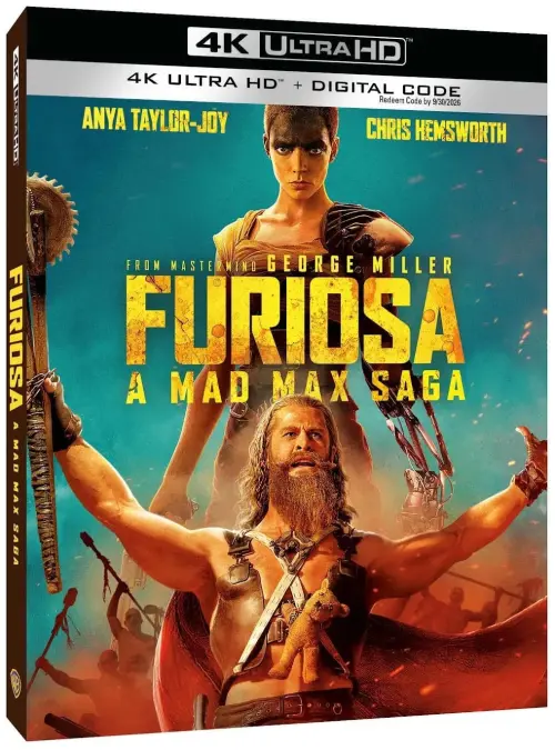 Movie poster "Darkest Angel: Anna Taylor-Joy as Furiosa"