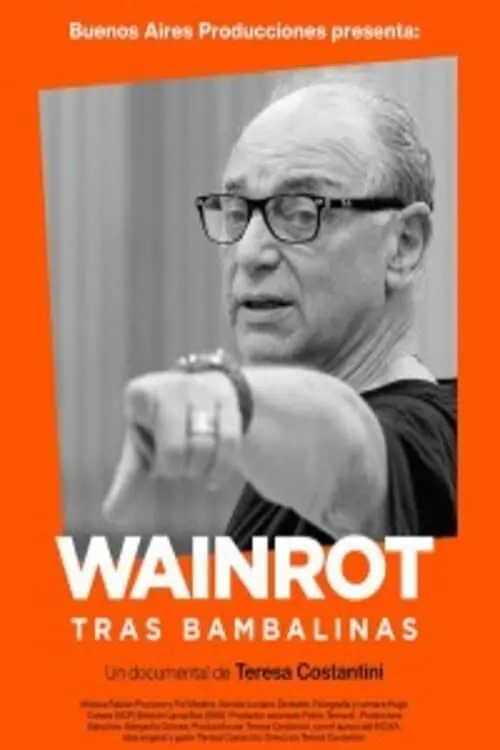 Movie poster "Wainrot, in the Wings"