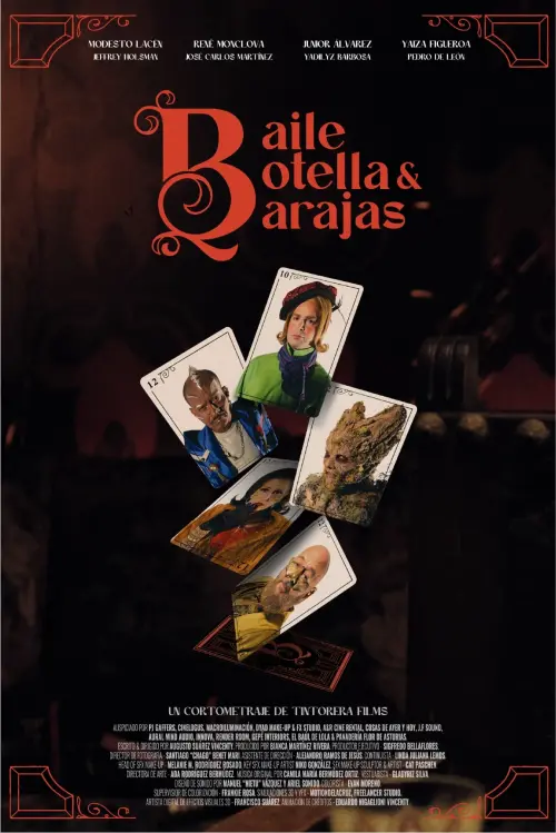 Movie poster "Baile, Botella & Barajas"