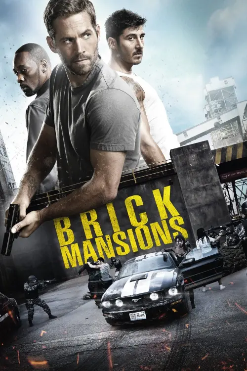 Movie poster "Brick Mansions"