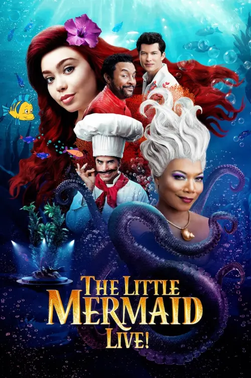 Movie poster "The Little Mermaid Live!"