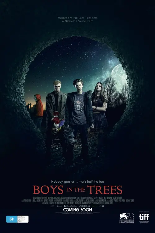 Movie poster "Boys in the Trees"