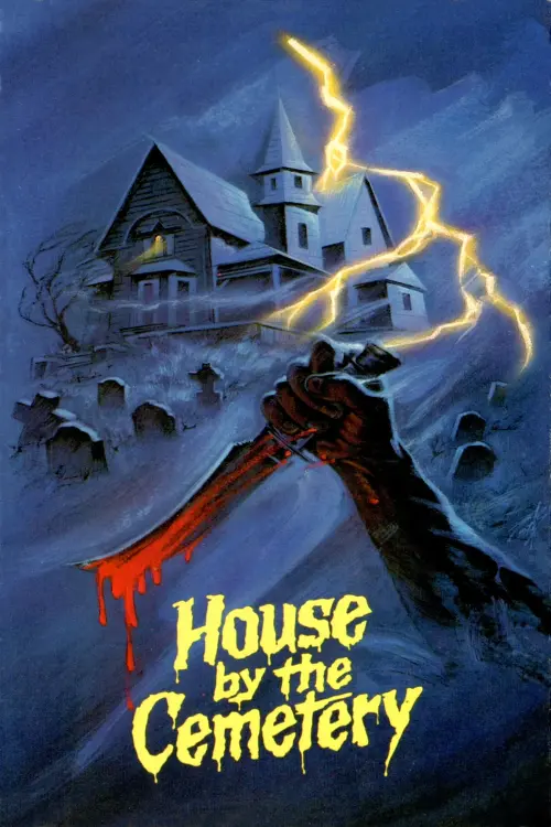 Movie poster "The House by the Cemetery"