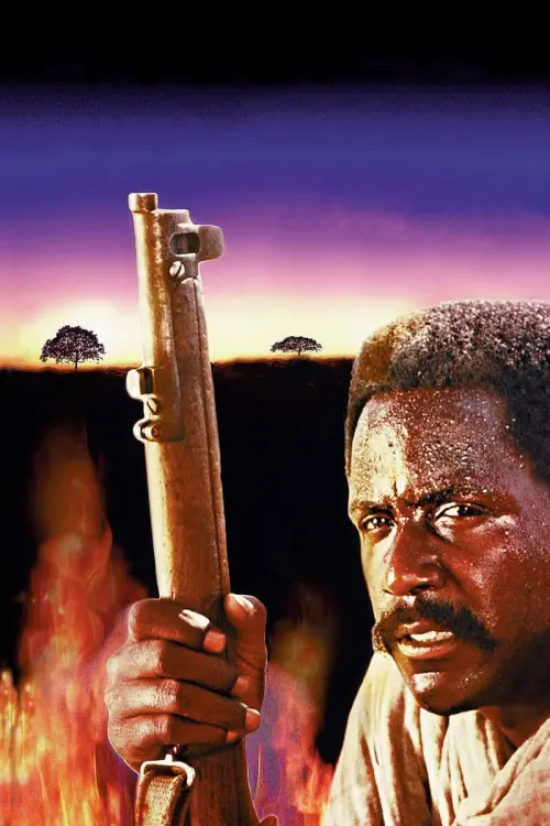 Movie poster "Shaft in Africa"