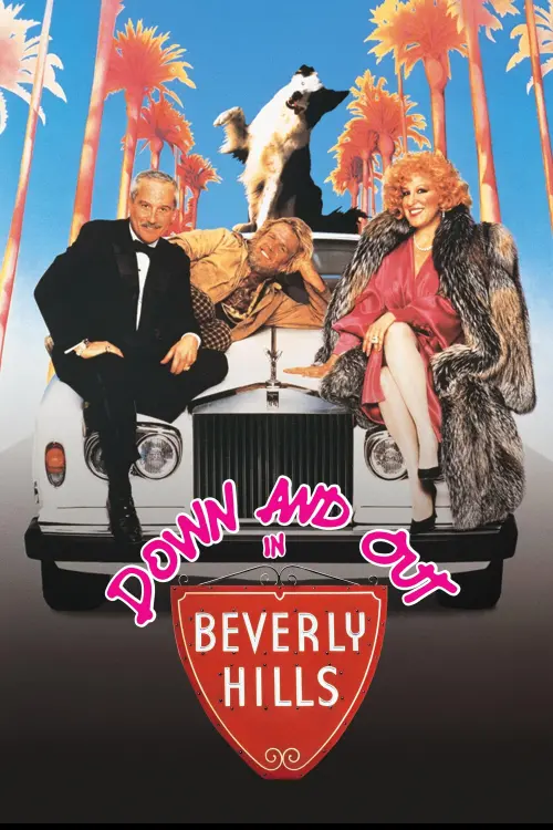 Movie poster "Down and Out in Beverly Hills"