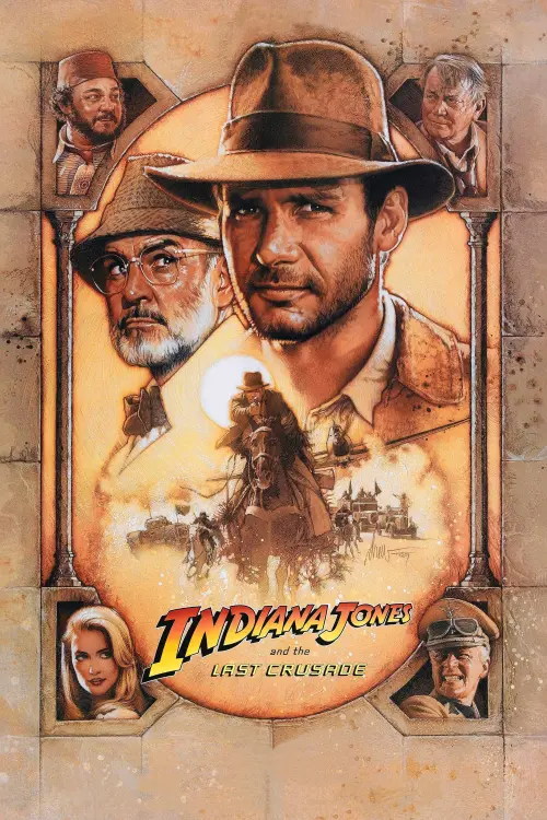 Movie poster "Indiana Jones and the Last Crusade"