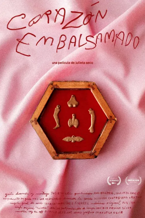 Movie poster "Corazón embalsamado"